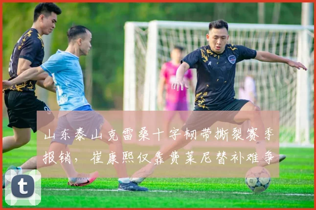 山东泰山克雷桑十字韧带撕裂赛季报销，崔康熙仅靠费莱尼替补难争冠